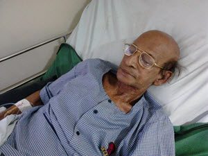 dying man in hospital