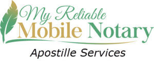 My Reliable Mobile Notary Apostille Services logo